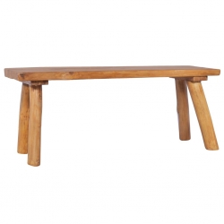 Ławka ogrodowa, 120 cm, lite drewno tekowe