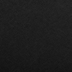 Stołki barowe, 2 szt., czarne, tapicerowane tkaniną