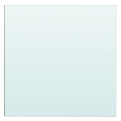 Półki, 2 szt., panel z bezbarwnego szkła, 30 x 25 cm