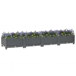 Donica do podniesionej rabaty, 160x40x23 cm, polipropylen