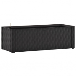 Podwyższona donica z systemem podlewania, antracyt, 100x43x33cm