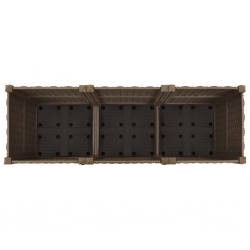 Donica do podniesionej rabaty, 120x40x38 cm, polipropylen