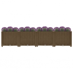 Donica do podniesionej rabaty, 160x40x38 cm, polipropylen