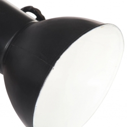 Industrialna lampa ścienna, czarna, 90x25 cm, E27