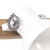 Industrialna lampa ścienna, biała, 90x25 cm, E27