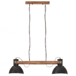 Industrialna lampa wisząca, 25 W, czarna, 109 cm, E27