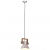 Industrialna lampa wisząca, 25 W, srebrna, okrągła, 19 cm, E27