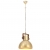 Industrialna lampa wisząca, 25 W, mosiężna, okrągła, 40 cm, E27