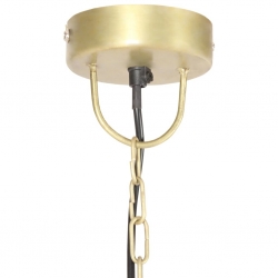 Industrialna lampa wisząca, 25 W, mosiężna, okrągła, 30 cm, E27