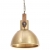 Industrialna lampa wisząca, 25 W, mosiężna, okrągła, 30 cm, E27