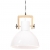 Industrialna lampa wisząca, 25 W, biała, okrągła, 30 cm, E27