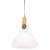 Industrialna lampa wisząca, 25 W, biała, okrągła, 30 cm, E27