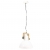 Industrialna lampa wisząca, 25 W, biała, okrągła, 30 cm, E27