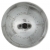 Industrialna lampa wisząca, 25 W, srebrna, okrągła, 31 cm, E27