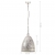 Industrialna lampa wisząca, 25 W, srebrna, okrągła, 32 cm, E27