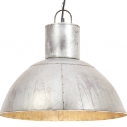 Lampa wisząca, 25 W, kolor srebra, okrągła, 48 cm, E27