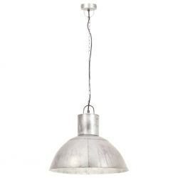 Lampa wisząca, 25 W, kolor srebra, okrągła, 48 cm, E27