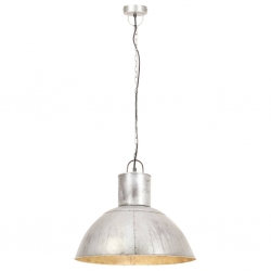 Lampa wisząca, 25 W, kolor srebra, okrągła, 48 cm, E27