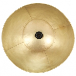 Lampa wisząca, 25 W, kolor mosiądzu, okrągła, 48 cm, E27