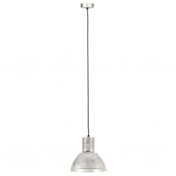 Lampa wisząca, 25 W, kolor srebra, okrągła, 28,5 cm, E27