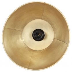 Lampa wisząca, 25 W, kolor mosiądzu, okrągła, 28,5 cm, E27