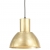 Lampa wisząca, 25 W, kolor mosiądzu, okrągła, 28,5 cm, E27