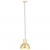 Lampa wisząca, 25 W, kolor mosiądzu, okrągła, 28,5 cm, E27