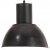 Lampa wisząca, 25 W, czarna, okrągła, 28,5 cm, E27