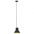 Lampa wisząca, 25 W, czarna, okrągła, 17 cm, E27