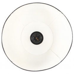 Lampa podłogowa, czarna, E27, lite drewno mango