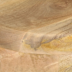 Stołki barowe, 2 szt., 76 cm, lite drewno mango