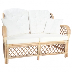 2-osobowa sofa rattanowa