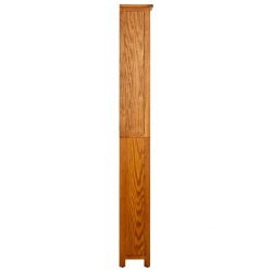 6-poziomowy regał na książki, 52x22x180 cm, lite drewno sosnowe