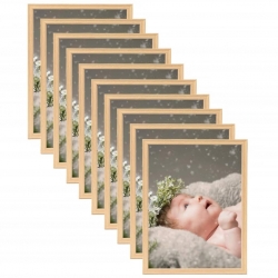 Ramki na zdjęcia, 10 szt., ścienne lub stojące, 18x24 cm