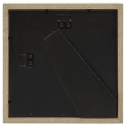 Ramki 3D na zdjęcia 13x13 cm, 5 szt., ciemne drewno, 23x23 cm