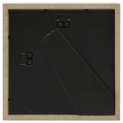 Ramki na zdjęcia 20x20 cm, 3D, ciemne drewno, 28x28 cm