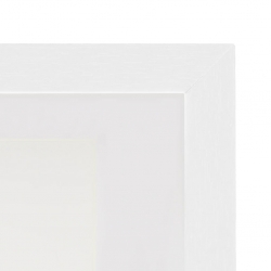 Ramki 3D na zdjęcia 13x13 cm, 3 szt., białe, 23x23 cm