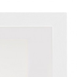 Ramki 3D na 3 zdjęcia 10x15 cm, 5 szt., białe, 18x35 cm