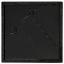 Ramki na zdjęcia 13x13 cm, 3D, 3 szt., czarne, 23x23 cm