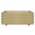 Podwyższona donica, 100 x 50 x 40 cm, prostokątna, drewniana