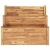 2-poziomowa donica ogrodowa, 110x75x84 cm, lite drewno akacjowe