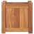 Podwyższona donica 30x30x30 cm, lite drewno tekowe