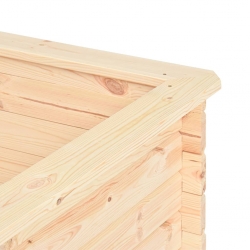 Podwyższona donica, 300x50x80,5 cm, drewno sosnowe, 19 mm
