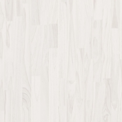 Wysoki regał, biały, 100x30x210 cm, lite drewno sosnowe