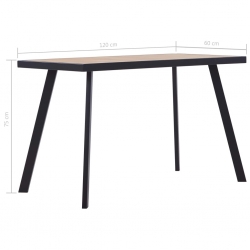 Stół jadalniany, 120 x 60 x 75 cm, drewniany