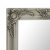 Lustro ścienne w stylu barokowym, 50x40 cm, srebrne