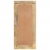Lustro w ramie z litego drewna mango, 50x3x110 cm