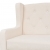 Zestaw wypoczynkowy sofa i fotel, kremowe