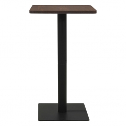 Stolik bistro, ciemny jesion, 60x60x107 cm
