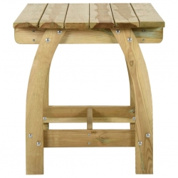 Stół ogrodowy, 110x74x75 cm, impregnowane drewno sosnowe